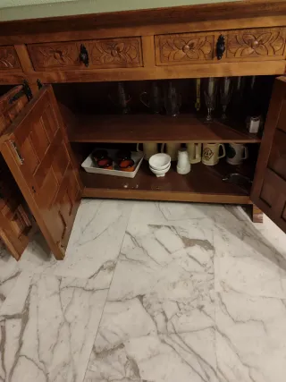 Mueble de Almacenaje Rústico Madera maciza