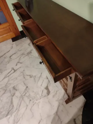 Mueble de Almacenaje Rústico Madera maciza