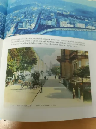 Libro San Sebastián en la Tarjeta Postal