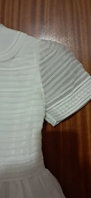 Vestido Comunión Niña Blanco