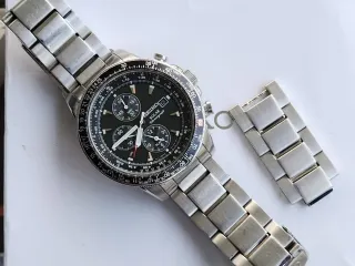 Seiko Solar SSC009P1 Cronógrafo Completo