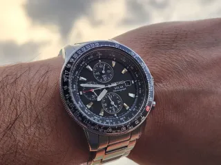 Seiko Solar SSC009P1 Cronógrafo Completo