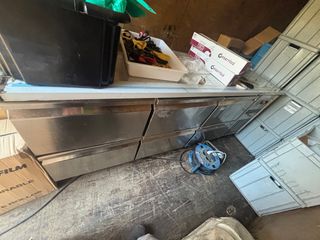 Bajo mostrador inoxidable con cajones