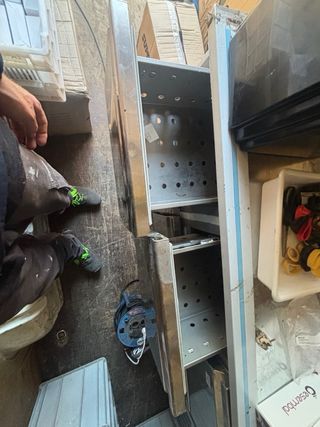 Bajo mostrador inoxidable con cajones