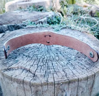 Pulsera de Piel Auténtica Árbol de la Vida