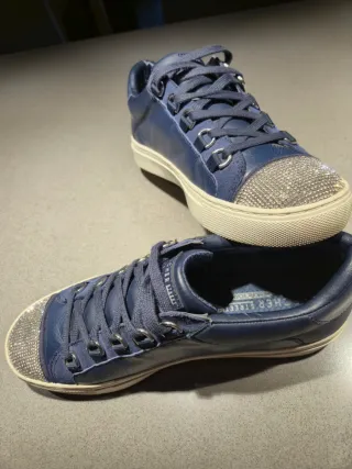 Skechers Talla 38 Azul Strass