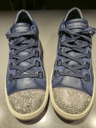 Skechers Talla 38 Azul Strass