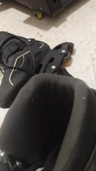 Patines en línea negros talla 44