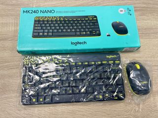 Kit Teclado y Ratón Logitech MK240 Nano