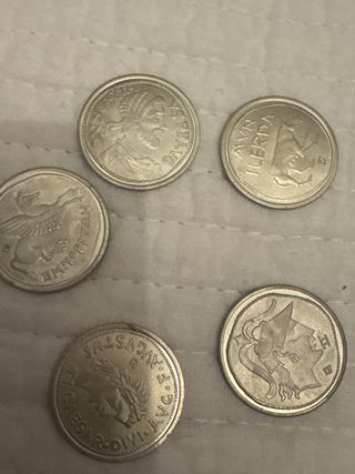 Monedas de plata