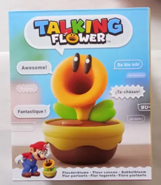 Flor Parlante Nintendo Mario Bros Wonder nuevo