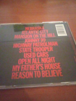 CD Bruce Springsteen Nebraska