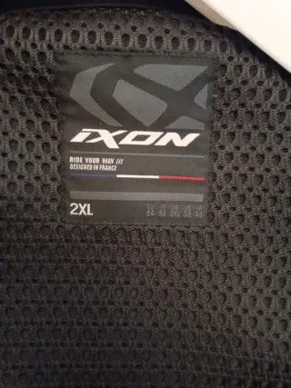 Chaqueta Ixon Vendetta Negra Deportiva 2XL