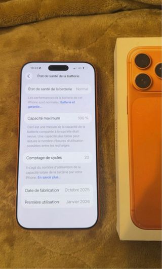 iPhone 17 Pro Max Naranja