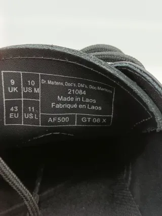 Scarpe uomo Dr. Martens Oxford pelle n.43