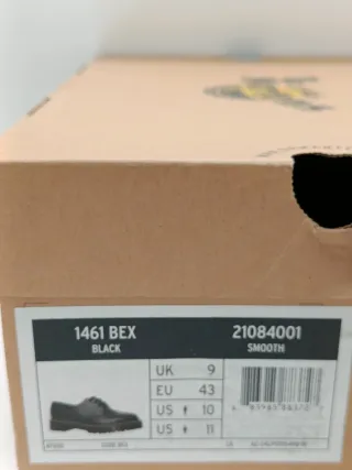 Scarpe uomo Dr. Martens Oxford pelle n.43