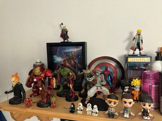 Colección Figuras Dragon Ball y Marvel entre otros