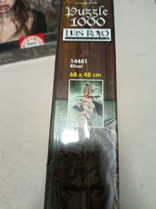 2 Puzzles: Victoria Frances y Luis Royo,PRECINTADO