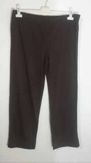 Pantalón Woman Style Talla 48 Marrón