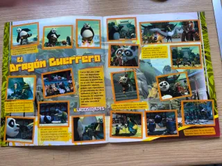 Álbum de Cromos Kung Fu Panda