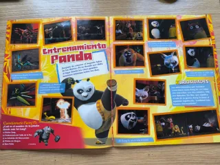 Álbum de Cromos Kung Fu Panda