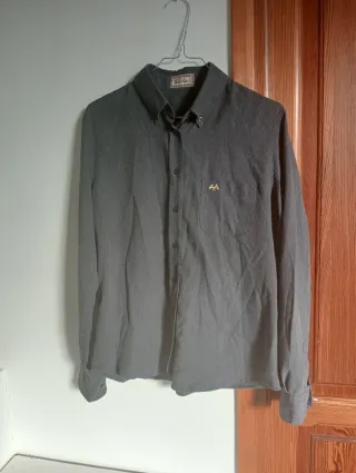 Camisa Burberry Gris Oscuro Mujer Talla 42