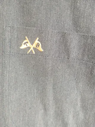 Camisa Burberry Gris Oscuro Mujer Talla 42