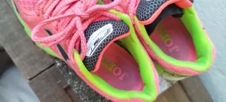 Zapatillas Joma Running Mujer Rosa y Verde