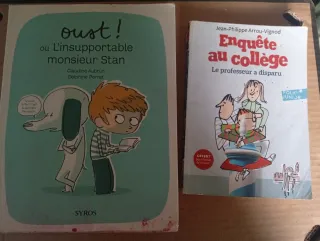 Lote 11 libros para niños de 9-10 años en francés