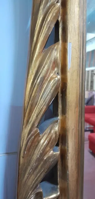 Espejo dorado Vintage