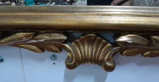 Espejo dorado Vintage