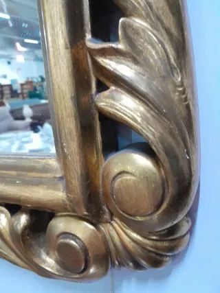 Espejo dorado Vintage
