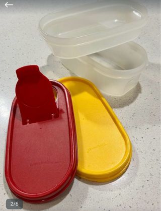 3 Set Tupperware Contenitori con Coperchi