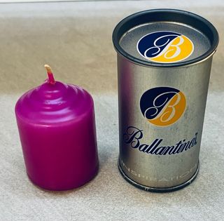 Set 3 Candele Vintage Ballantine's Scotch Whisky