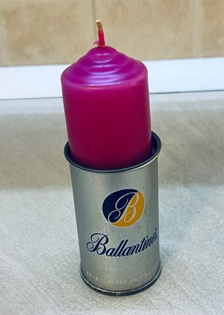 Set 3 Candele Vintage Ballantine's Scotch Whisky