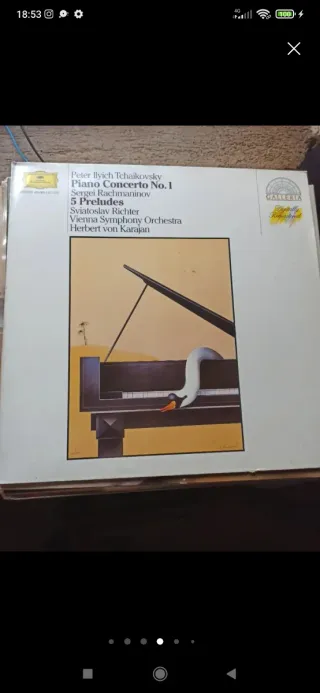 Vinilo Clásico Tchaikovsky Piano Concerto No. 1