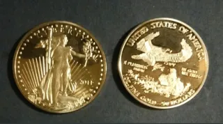 Monedas Coleccionables de Plata y Oro
