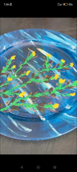 Piatto in ceramica artistica Richard