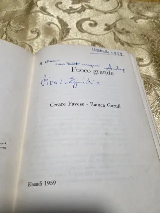 Libro Fuoco Grande di Cesare Pavese