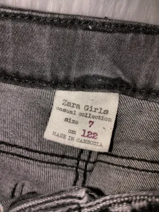 Pantalón Zara niña gris