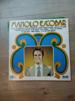 Vinilos Julio Iglesias y Manolo Escobar