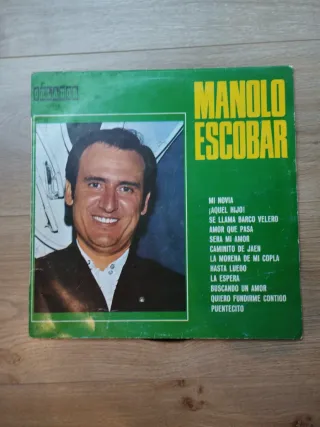 Vinilos Julio Iglesias y Manolo Escobar