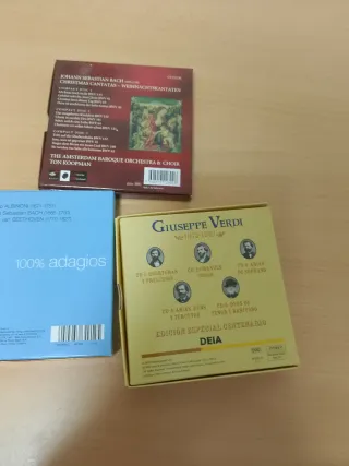 3 CDs Música Clásica Giuseppe Verdi