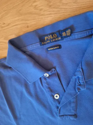 Polo Ralph Lauren Azul Talla XXL Custom Slim Fit