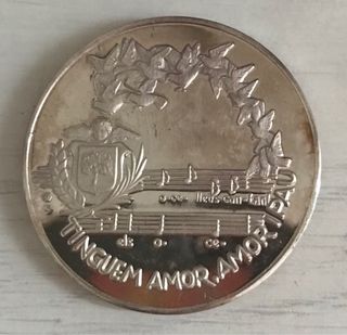 Medalla Plata Pau Casals 1876