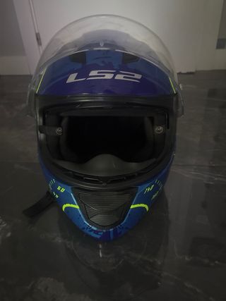 Casco Moto LS2 Stream Evo Azul Nuevo URGE VENTA