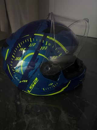 Casco Moto LS2 Stream Evo Azul Nuevo URGE VENTA