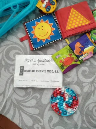 Lote Juguetes Infantiles: Peluches, Coche, Libros