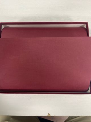 Vaciabolsillos CCM de piel y terciopelo