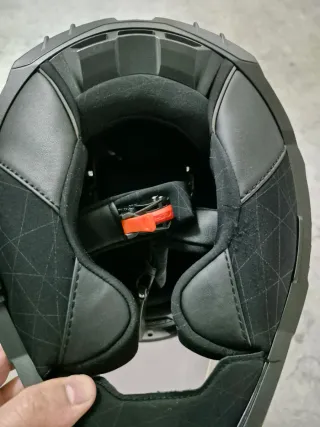 Capacete LS2 Branco Vermelho Azul